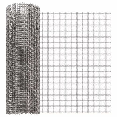 Mrežna tkanina 40 x 1000 cm 3 Mesh Nehrđajući čelik 201 Srebrna - 40 x 1000 cm 3 mreža Cijena