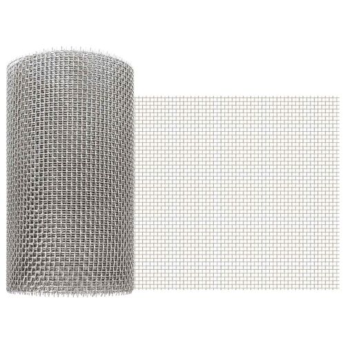 Mrežna tkanina 20 x 1000 cm 6 Mesh Nehrđajući čelik 201 Srebrna - 20 x 1000 cm 6 mreža Cijena