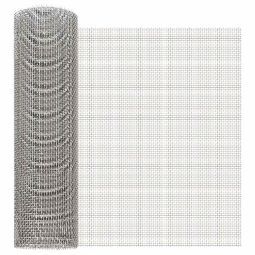 Mrežna tkanina 40 x 1000 cm 6 Mesh Nehrđajući čelik 201 Srebrna - 40 x 1000 cm 6 mreža Cijena