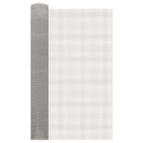 Mrežna tkanina 80 x 500 cm 6 Mesh Nehrđajući čelik 201 Srebrna - 80 x 500 cm 6 mreža Cijena
