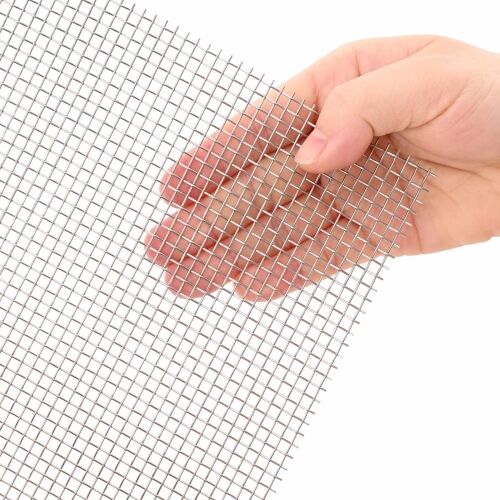 Mrežna tkanina 100 x 500 cm 6 Mesh Nehrđajući čelik 201 Srebrna - 100 x 500 cm 6 mreža Cijena
