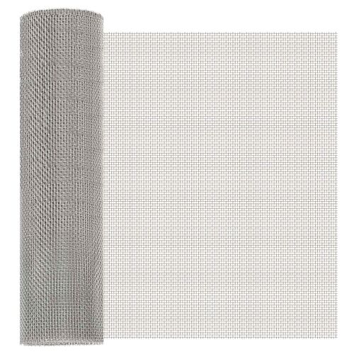 Mrežna tkanina 40 x 1000 cm 8 Mesh Nehrđajući čelik 201 Srebrna - 40 x 1000 cm 8 mreža Cijena