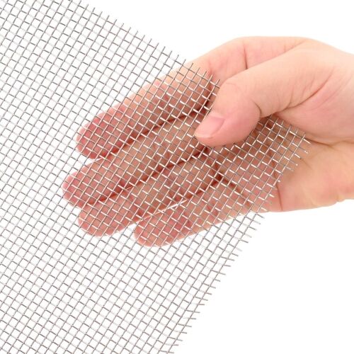 Mrežna tkanina 80 x 500 cm 8 Mesh Nehrđajući čelik 201 Srebrna - 80 x 500 cm 8 mreža Cijena