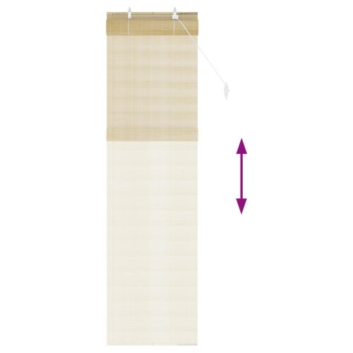 Rolo zavjesa Prirodna 60 x 220 cm Bambus - Prirodna 60 x 220 cm Cijena