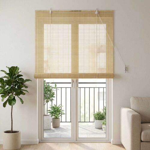 Rolo zavjesa Prirodna 110 x 220 cm Bambus - Prirodna 110 x 220 cm Cijena