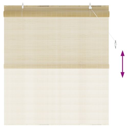 Rolo zavjesa Prirodna 130 x 160 cm Bambus - Prirodna 130 x 160 cm Cijena