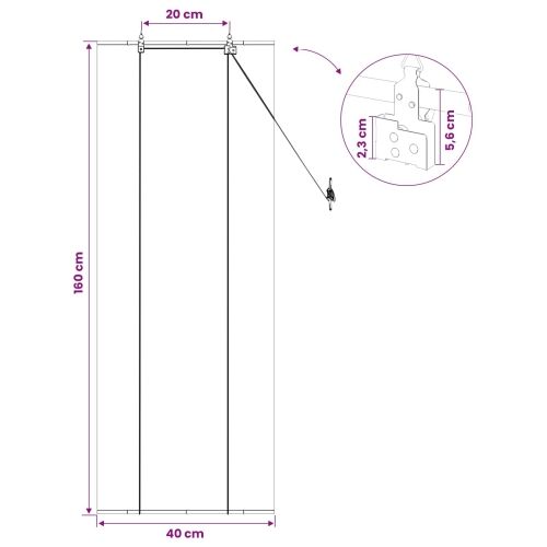 Rolo zavjesa Smeđa 40 x 160 cm Bambus - Smeđa 40 x 160 cm Cijena