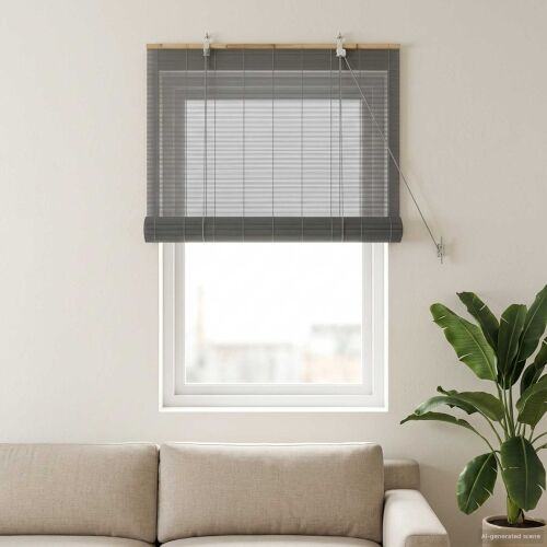 Rolo zavjesa Siva 70 x 160 cm Bambus - Siva 70 x 160 cm Cijena