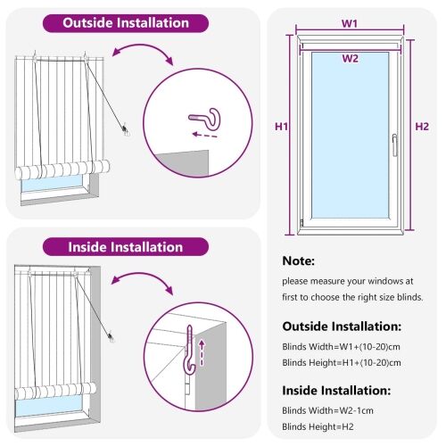 Rolo zavjesa Siva 80 x 160 cm Bambus - Siva 80 x 160 cm Cijena