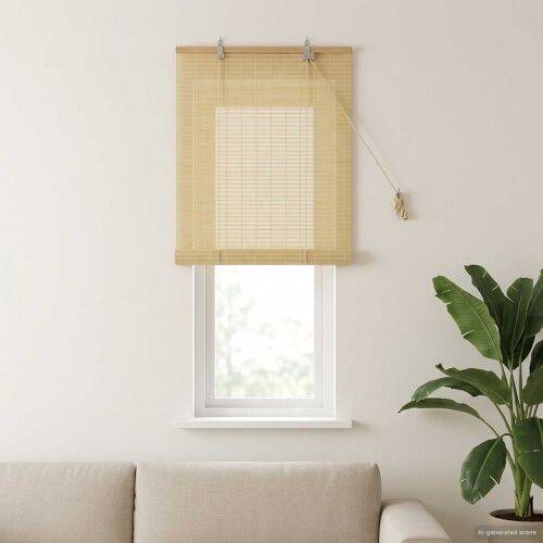 Rolo zavjesa Prirodna 40 x 160 cm Bambus - Prirodna 40 x 160 cm Cijena