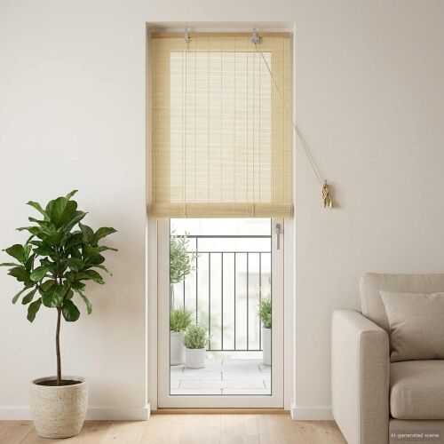 Rolo zavjesa Prirodna 40 x 220 cm Bambus - Prirodna 40 x 220 cm Cijena