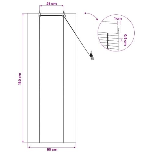 Rolo zavjesa Prirodna 50 x 160 cm Bambus - Prirodna 50 x 160 cm Cijena