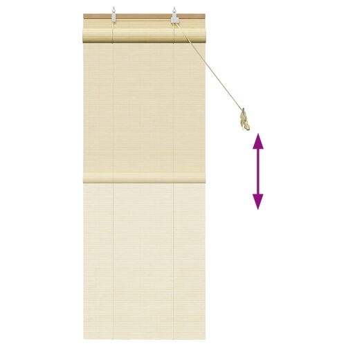 Rolo zavjesa Prirodna 50 x 160 cm Bambus - Prirodna 50 x 160 cm Cijena