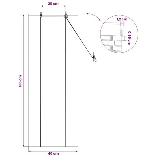 Rolo zavjesa Smeđa 40 x 160 cm Bambus - 40 x 160 cm Cijena