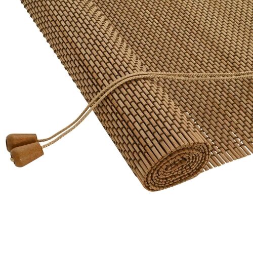 Rolo zavjesa Smeđa 40 x 220 cm Bambus - 40 x 220 cm Cijena