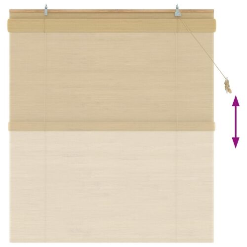 Rolo zavjesa Prirodna 140 x 160 cm Bambus - 140 x 160 cm Cijena