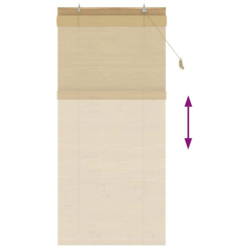 Rolo zavjesa Prirodna 120 x 220 cm Bambus - 120 x 220 cm Cijena
