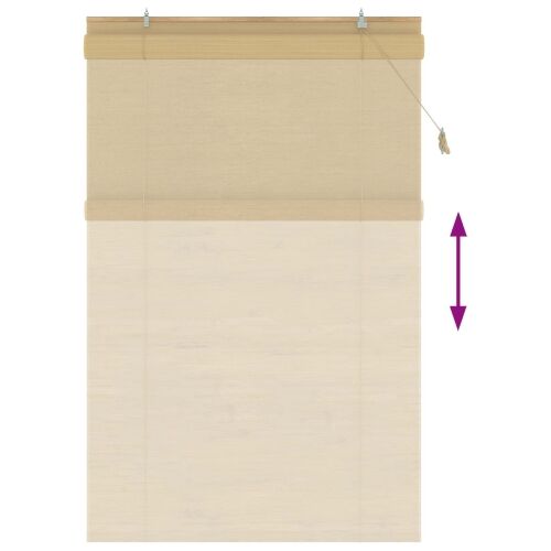 Rolo zavjesa Prirodna 150 x 220 cm Bambus - 150 x 220 cm Cijena
