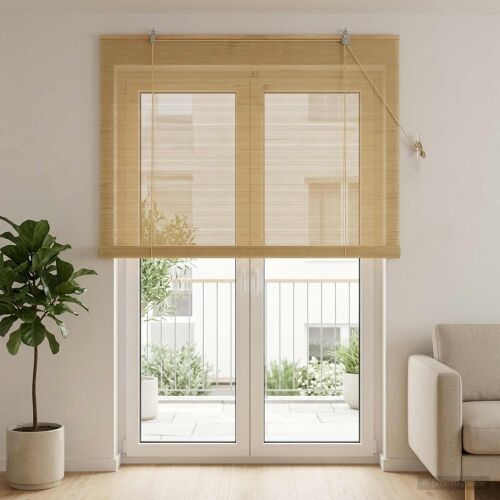 Rolo zavjesa Prirodna 150 x 220 cm Bambus - 150 x 220 cm Cijena