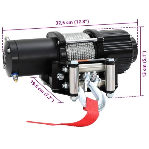 Električno vitlo PVC Crna Cijena