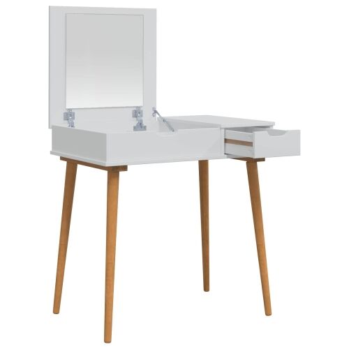 Toaletni stol FAUSKE Bijela 76 x 50 x 78 cm - 76 cm Cijena