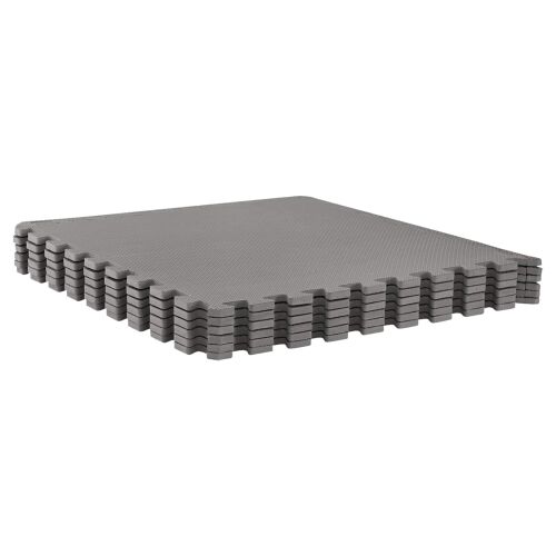 Podne prostirke 12 kom. Siva 4,32 m² EVA pjenasti materijal - Siva 4,32 m² (1 cm) Cijena