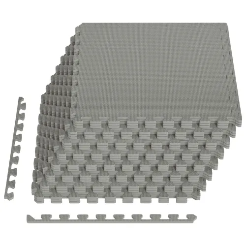 Podne prostirke 24 kom. Siva 8,64 m² EVA pjenasti materijal - Siva 8,64 m² (1 cm) Cijena