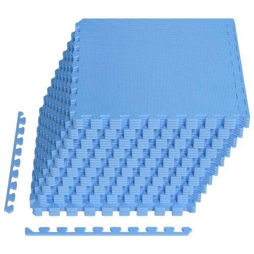 Podne prostirke 40 kom. Plava 14,4 m² EVA pjenasti materijal - Plava 14,4 m² (1 cm) Cijena