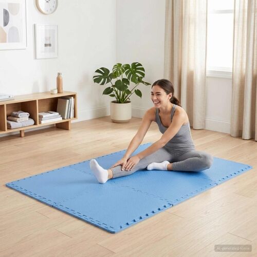 Podne prostirke 40 kom. Plava 14,4 m² EVA pjenasti materijal - Plava 14,4 m² (1 cm) Cijena