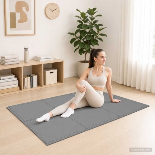 Podne prostirke 24 kom. Siva 8,64 m² EVA pjenasti materijal - Siva 8,64 m² (0,4 cm) Cijena