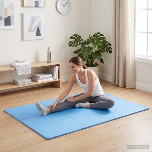 Podne prostirke 40 kom. Plava 14,4 m² EVA pjenasti materijal - Plava 14,4 m² (0,4 cm) Cijena