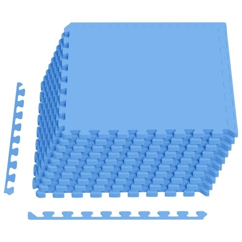 Podne prostirke 40 kom. Plava 14,4 m² EVA pjenasti materijal - Plava 14,4 m² (0,4 cm) Cijena