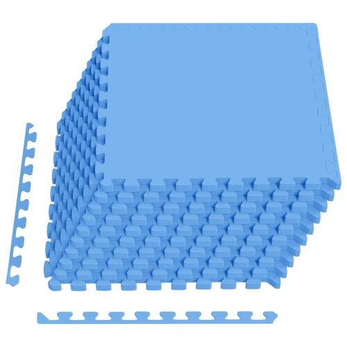 Podne prostirke 50 kom. Plava 18 m² EVA pjenasti materijal - Plava 18 m² (0,4 cm) Cijena