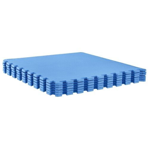 Podne prostirke 12 kom. Plava 4,32 m² EVA pjenasti materijal - Plava 4,32 m² (2 cm) Cijena