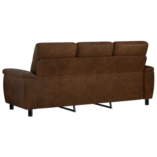 Sofa Smeđa 214 x 90 x 95 cm Umetnička suknja koža - Smeđa 180 cm Cijena