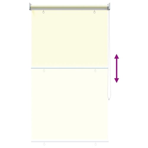Rolo zavjesa za vanjsku uporabu s UV zaštitom Krem Poliester - Krem 80 x 140 cm Cijena
