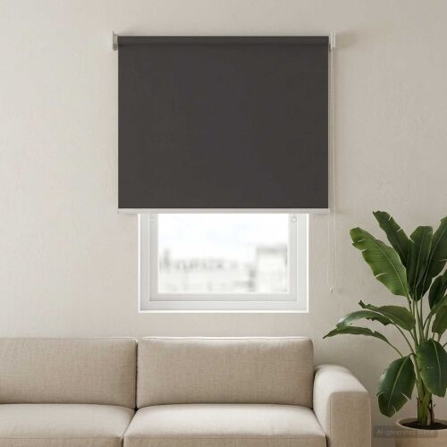 Rolo zavjesa za vanjsku uporabu s UV zaštitom Antracit - Antracit 80 x 140 cm Cijena