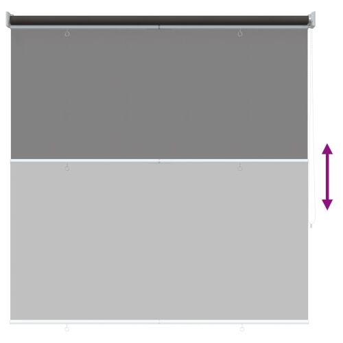 Rolo zavjesa za vanjsku uporabu s UV zaštitom Antracit - Antracit 140 x 230 cm Cijena