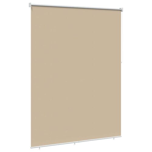 Rolo zavjesa za vanjsku uporabu s UV zaštitom Bež Poliester - Bež 180 x 140 cm Cijena