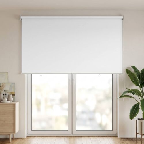 Rolo zavjesa za vanjsku uporabu s UV zaštitom Bijela Poliester - Bijela 140 x 230 cm Cijena