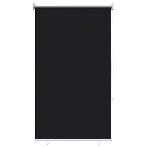 Rolo zavjesa za vanjsku uporabu s UV zaštitom Crna Poliester - Crna 80 x 140 cm Cijena