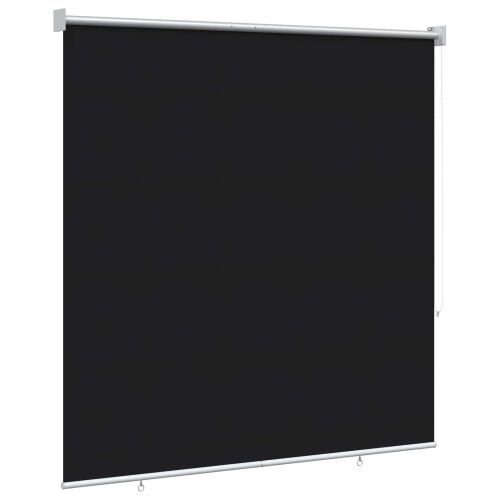Rolo zavjesa za vanjsku uporabu s UV zaštitom Crna Poliester - Crna 140 x 140 cm Cijena