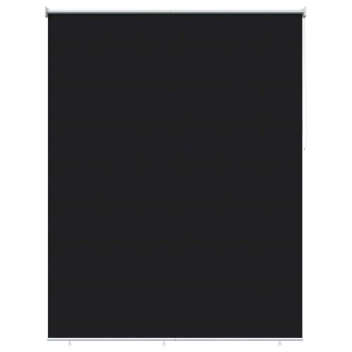 Rolo zavjesa za vanjsku uporabu s UV zaštitom Crna Poliester - Crna 200 x 140 cm Cijena