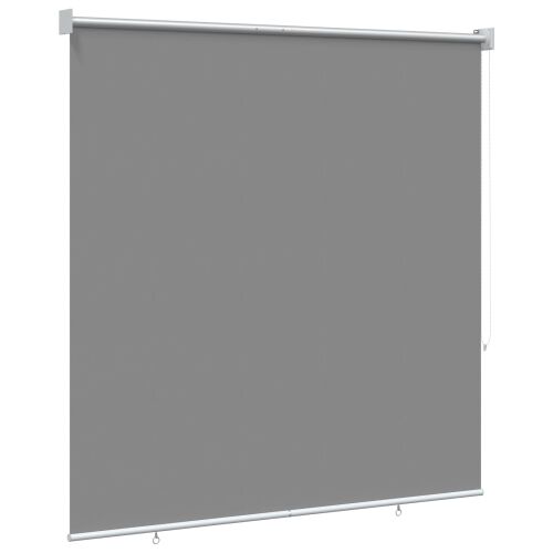Rolo zavjesa za vanjsku uporabu s UV zaštitom Svjetlosiva - Svjetlosiva 120 x 140 cm Cijena