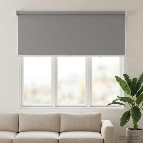 Rolo zavjesa za vanjsku uporabu s UV zaštitom Svjetlosiva - Svjetlosiva 120 x 140 cm Cijena