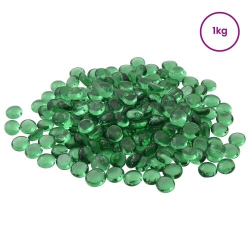 Stakleni nugget 17-19 mm Zelena Stakl - Zelena 1 kg (190-210 kom) Cijena