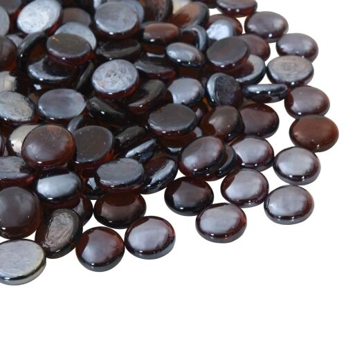 Stakleni nugget 17-19 mm Amber flash Stakl - Amber flash 1 kg (190-210 kom) Cijena