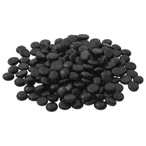 Stakleni nugget 17-19 mm Crna Stakl - Crna 1 kg (190-210 kom) Cijena