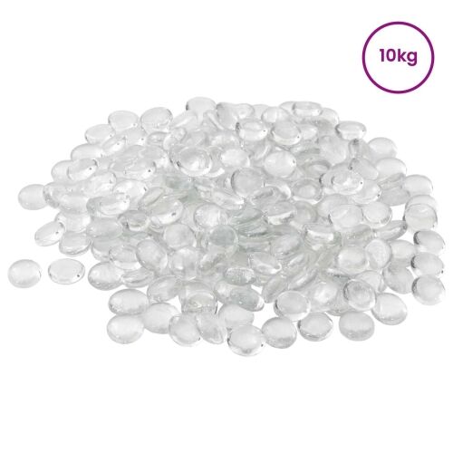 Stakleni nugget 17-19 mm *Transparent*an Stakl - Transparentan 10 kg (1900-2100 kom) Cijena