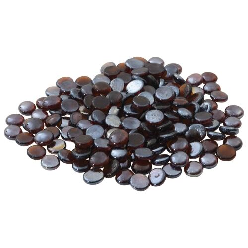 Stakleni nugget 17-19 mm Amber flash Stakl - Amber flash 10 kg (1900-2100 kom) Cijena